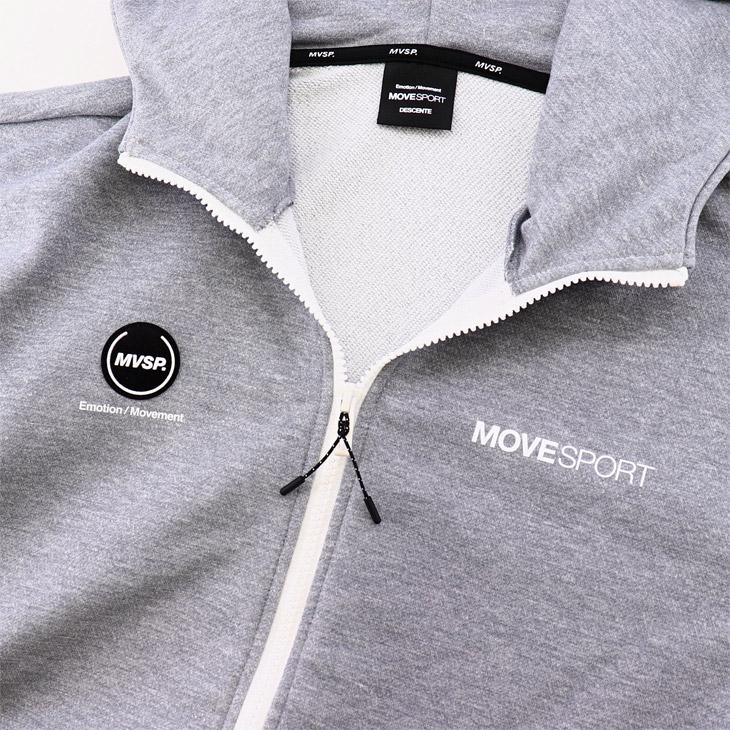 未使用　デサントMove Sportフルジップパーカー DESCENTE（デサント） パーカー スウェット 裏起毛 メンズ DESCENTE