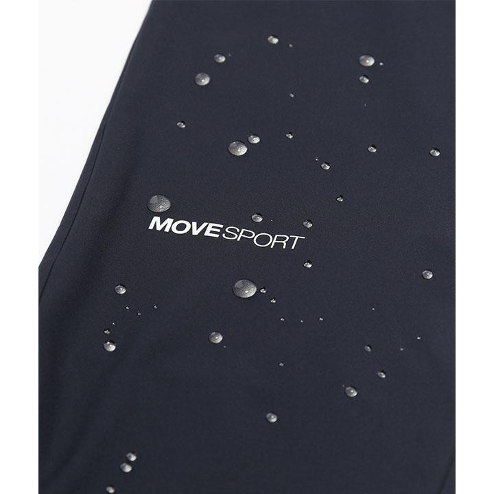 デサント トレーニングパンツ 上下 メンズ DESCENTE MOVESPORT ロングパンツ はっ水 防風 UVカット スポーツウエア メンズウェア 長ズボン ブラック /DMMWJG12｜apworld｜04