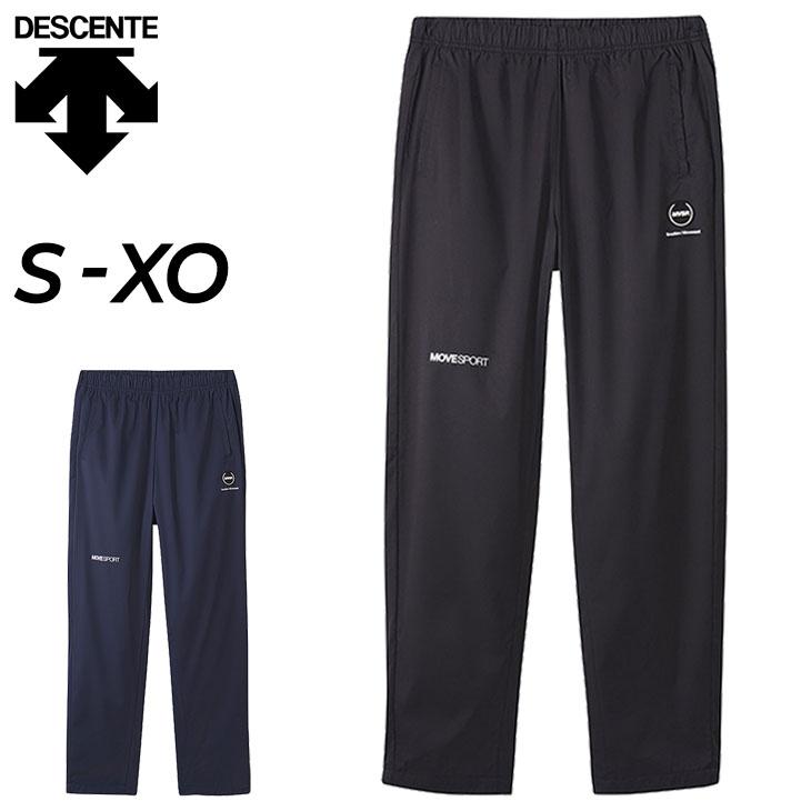 デサント　DESCENTE パンツ　ネイビー　ファクトリエ 座る”を快適にするパンツ(左ももロゴあり)/ネイビー | Factelier