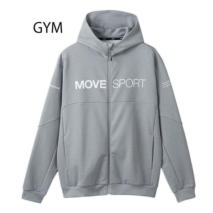 デサント　ジップアップジャケット　ジャージ　グレー　Oサイズ フード付き DESCENTE（デサント） ジャケット ジャージ メンズ DESCENTE S.F.TECH