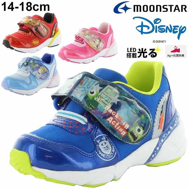 光る靴 キッズ ベビー シューズ スニーカー 男の子 女の子 14 18cm 子供靴 ディズニー Disney カーズ ベル モンスターズインク シンデレラ Dn C1284 Apworld 通販 Paypayモール