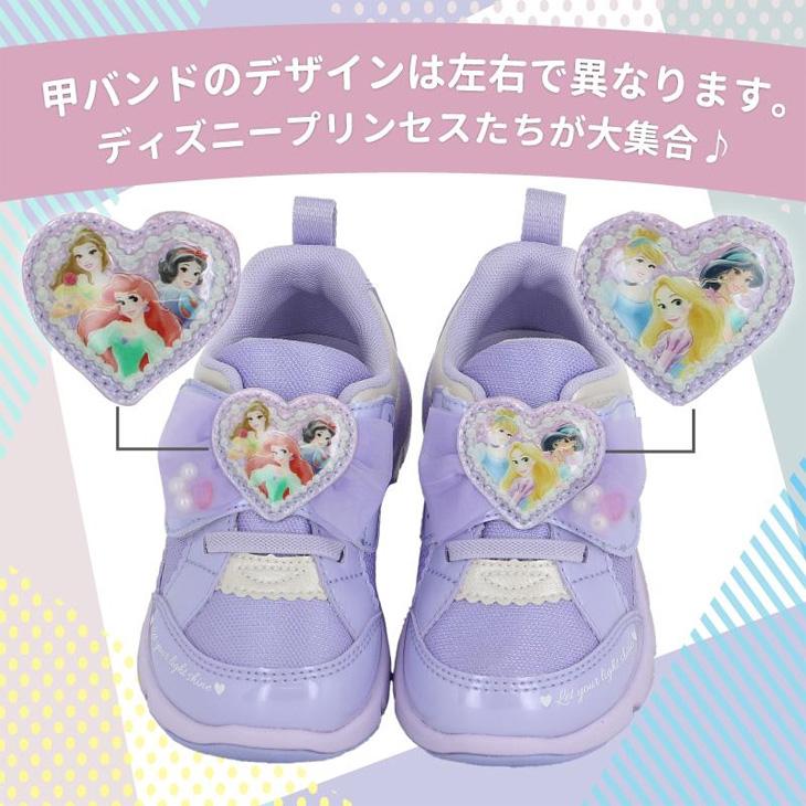 Disney ディズニー プリンセス キッズシューズ 14-19cm 2E 子供