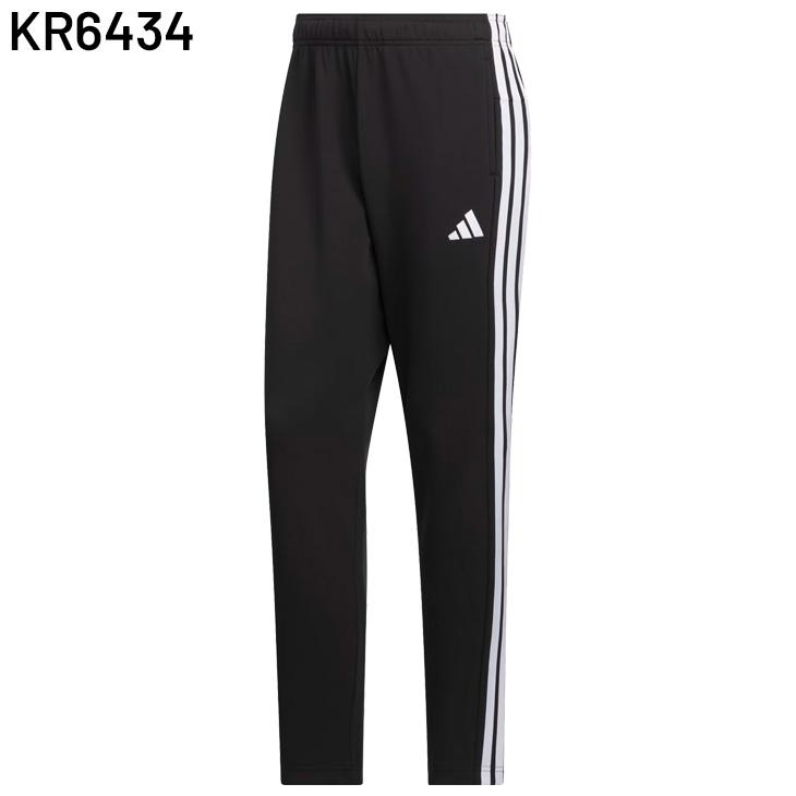 アディダス ジャージ ロングパンツメンズ adidas MH 3ストライプス トラックパンツ 薄手 ジャージー 吸湿速乾 テーパード 長ズボン 男性 /DP187 | adidas | 01