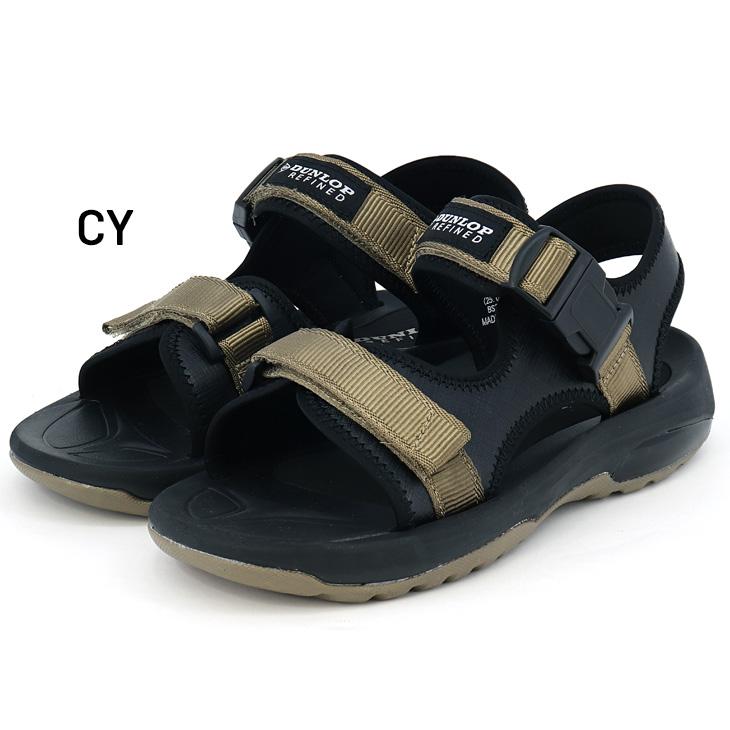 DUNLOP（ダンロップ） スポーツサンダル メンズ DUNLOP REFINED
