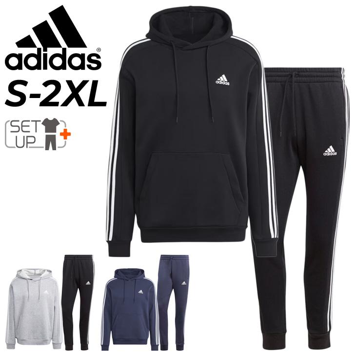 adidas アディダス スウェット 上下 メンズ M ESS 3S プル adidas アディダス スウェット 上下 メンズ M ESS 3S プル