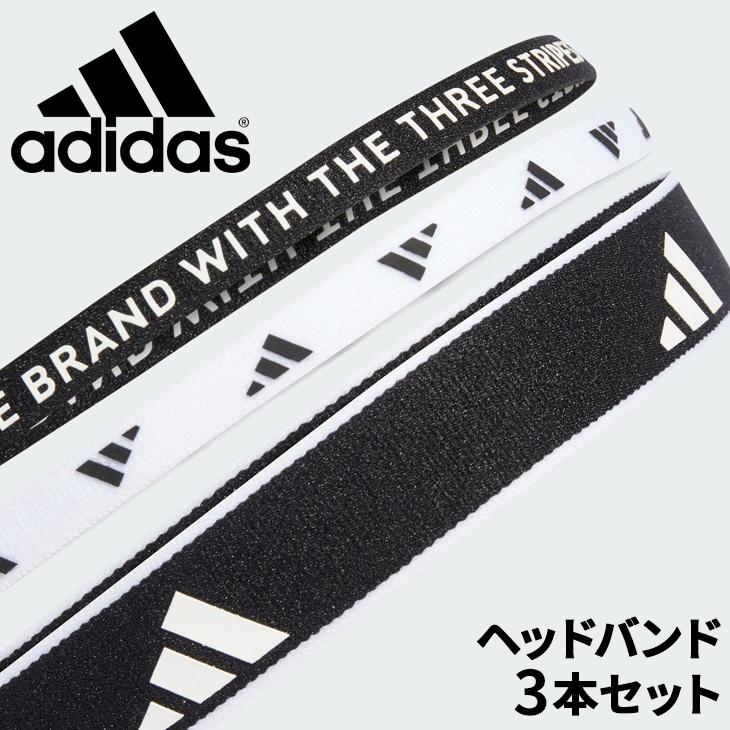 フレアKHロゴ ブレスレット＋ペンダントヘッド3点セット adidas（アディダス） ヘッドバンド 3本セット メンズ レディース