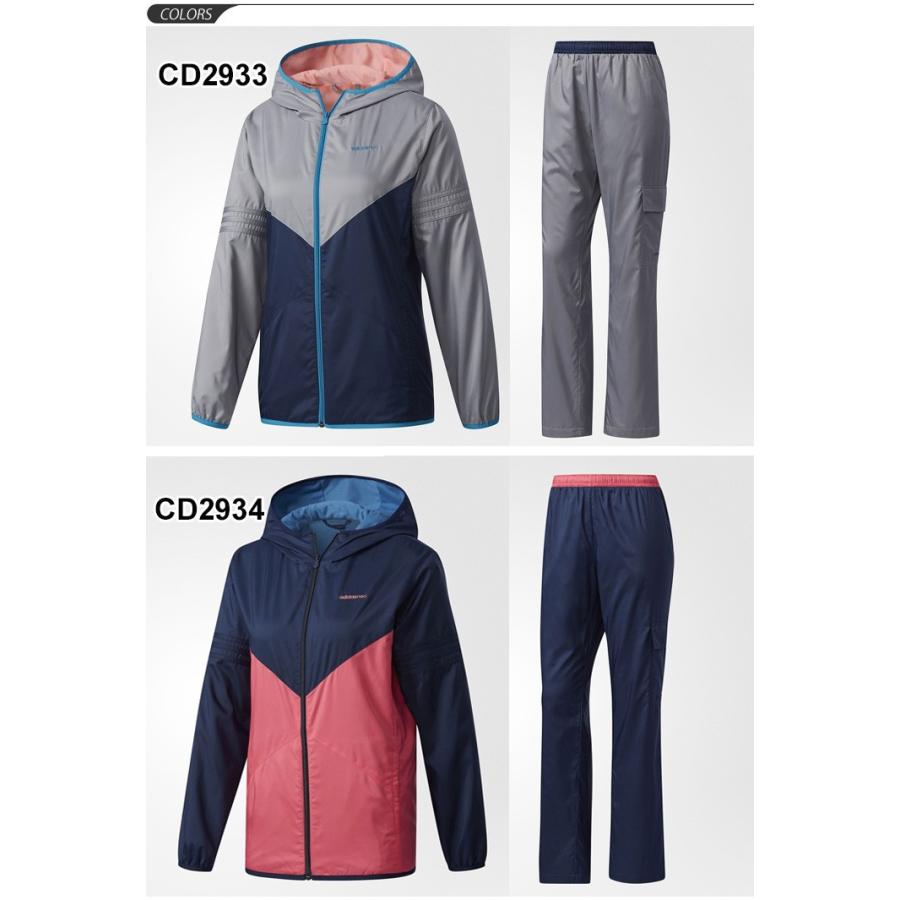 ウインドブレーカー 上下セット レディース アディダス Adidas Neo Hm 裏トリコット起毛 ジップアップパーカー 女性用 裏トリコット起毛 上下組 Duq03 Apworld 通販 Paypayモール