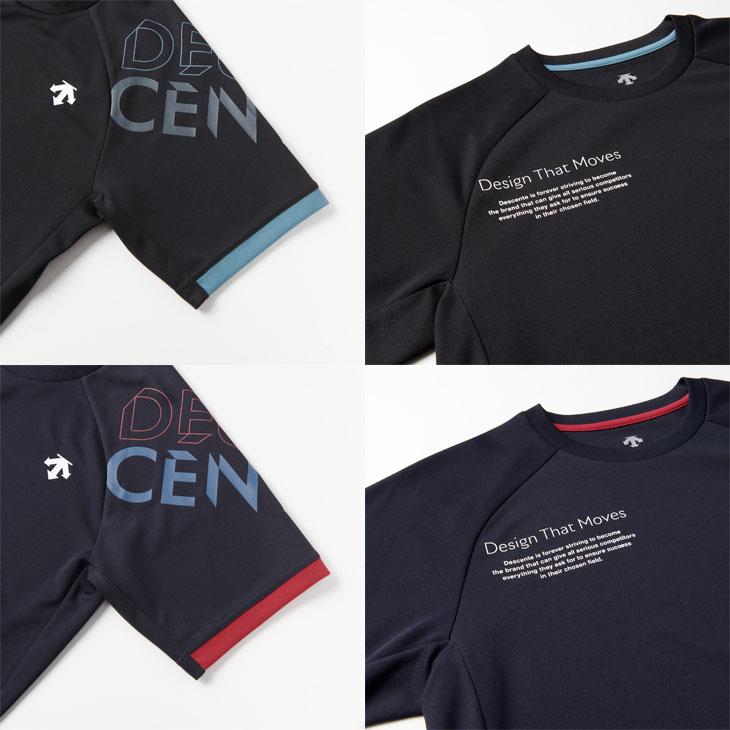 シャツ デサント 半袖 バレーボールシャツ メンズ DESCENTE