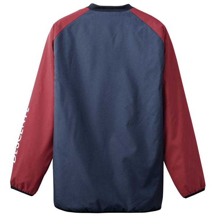 501　デサント ボマージャケット スウェット　（O） DESCENTE デサント ピステシャツ 長袖 メンズ ウォーマー
