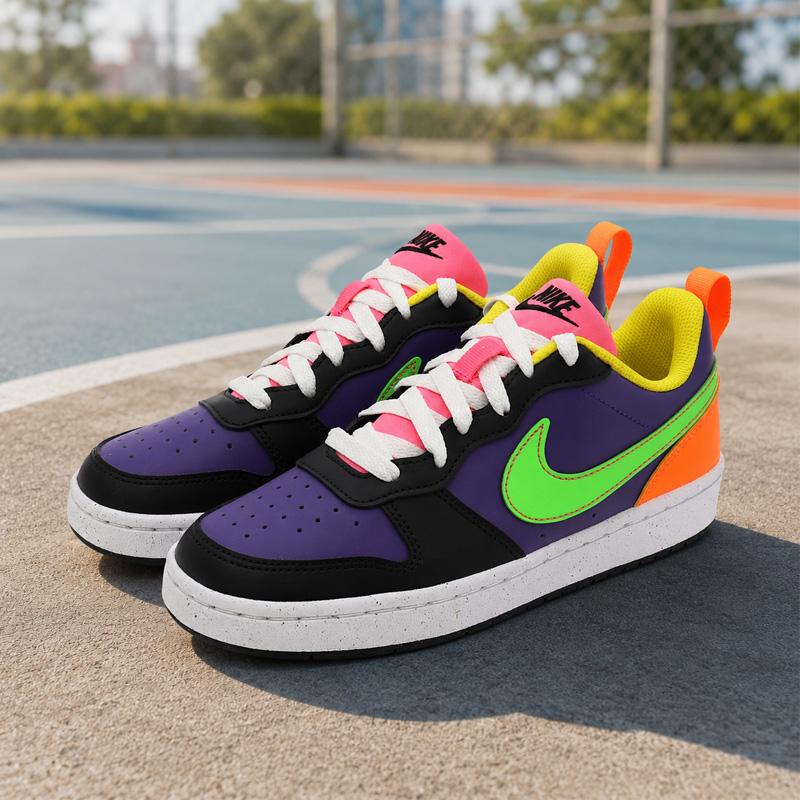 NIKE（ナイキ） ジュニアシューズ スニーカー ひも靴 コートボロー LOW 