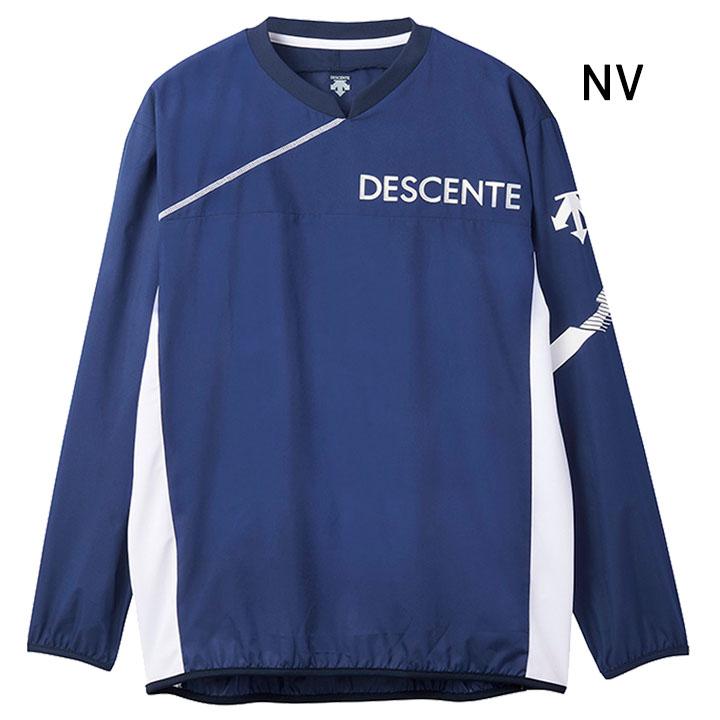 デサント ピステシャツ 長袖 メンズ DESCENTE ウインドブレーカー バレーボール トレーニング スポーツウェア メンズウェア ピステトップ 男性 男子 /DVUWJK31｜apworld｜03