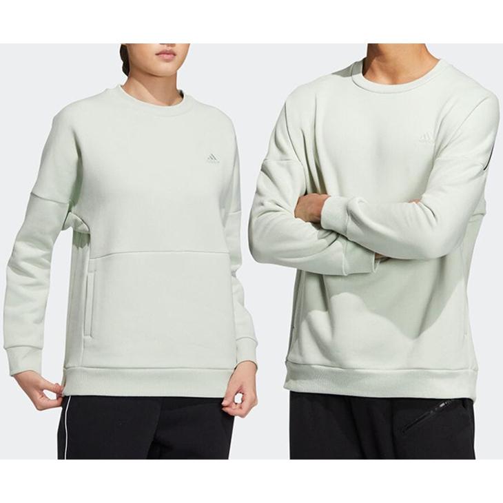 ADIDAS☆M SI 裏起毛スウェットシャツ adidas - アディダス スウェット トレーナー 裏起毛 長袖