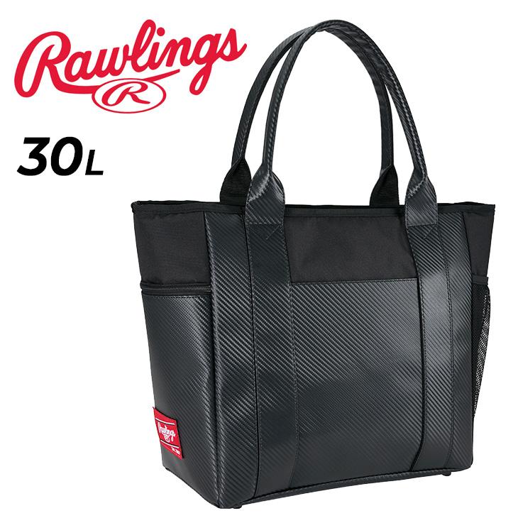 30L ローリングス メンズ レディース トートバッグ 野球用品 バッグ 鞄 ブラック 黒 送料無料 Rawlings EBP15S07 Rawlings（ローリングス） トートバッグ 30L Rawlings 野球バッグ ユニ