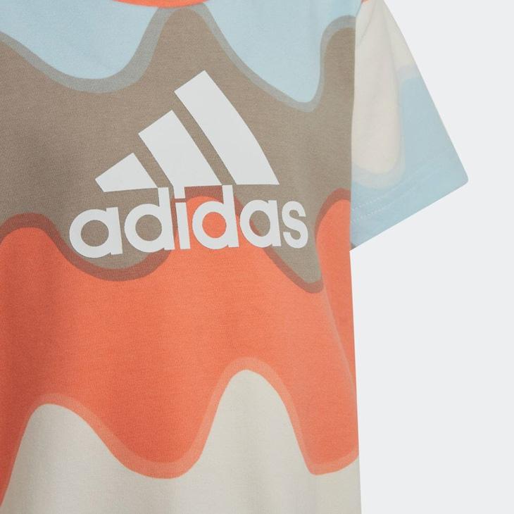 adidas（アディダス） キッズ ベビー 半袖Tシャツ ショートタイツ 上下
