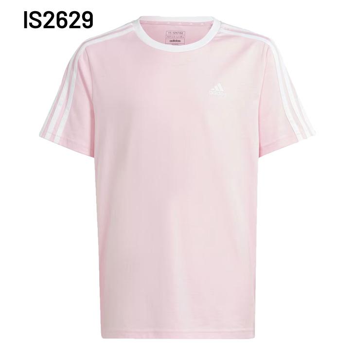 adidas アディダス 半袖 Tシャツ キッズ ジュニア YG ESS 3S T 130 