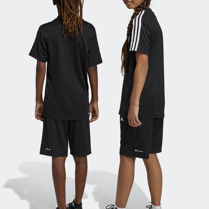 アディダス キッズ 半袖Tシャツ ハーフパンツ 上下 140-160cm 子供服 adidas ジュニア トレーニング スポーツウェア セットアップ 運動 子ども 2点セット /ECM35｜apworld｜08