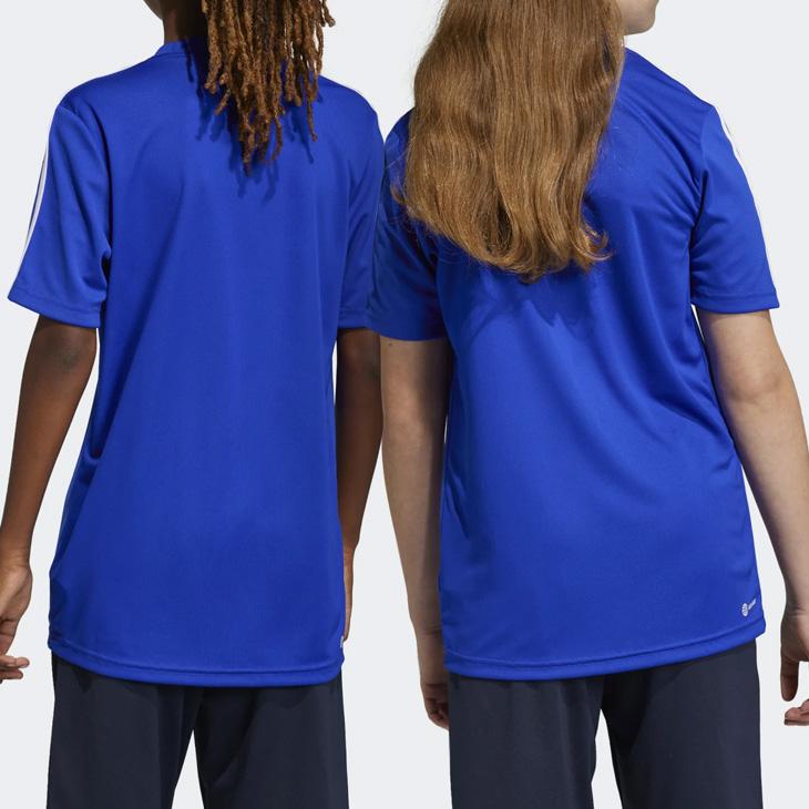 アディダス キッズ 半袖Tシャツ ハーフパンツ 上下 140-160cm 子供服 adidas ジュニア トレーニング スポーツウェア セットアップ 運動 子ども 2点セット /ECM35｜apworld｜09