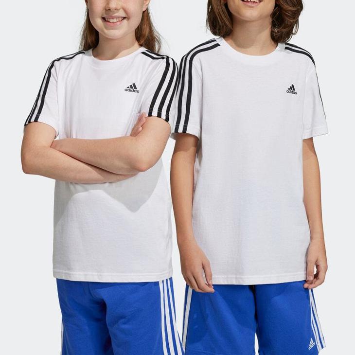 アディダス キッズ 半袖 Tシャツ 140-160cm 子供服 adidas ジュニア スポーツウェア クルーネック 子ども 男の子 女の子 カジュアル 小学生 通学 部活 /ECN59｜apworld｜13