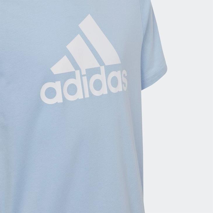 アディダス 半袖 Tシャツ キッズ 140-160cm 子供服 adidas ジュニア スポーツウェア カジュアル ビッグロゴ プリントT 子ども 運動 通学 普段着 トップス /ECN71｜apworld｜09