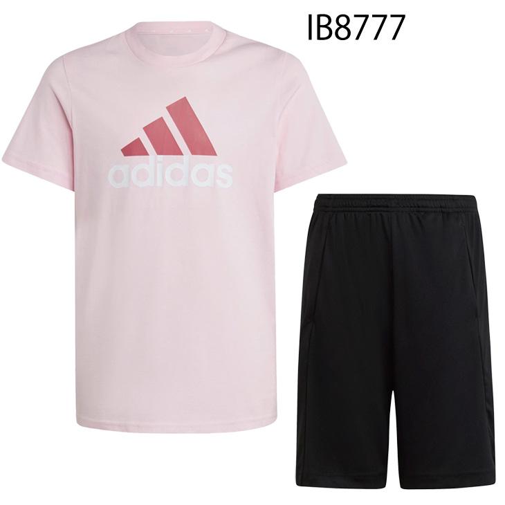 adidas アディダス キッズ 半袖Tシャツ ハーフパンツ 上下