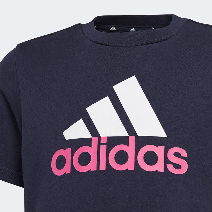 アディダス キッズ 半袖Tシャツ adidas ジュニア 140-160cm 子供服 ビッグロゴ プリントT 子ども 男の子 女の子 トレーニング スポーツウェア 運動 男児 /ECN72｜apworld｜14