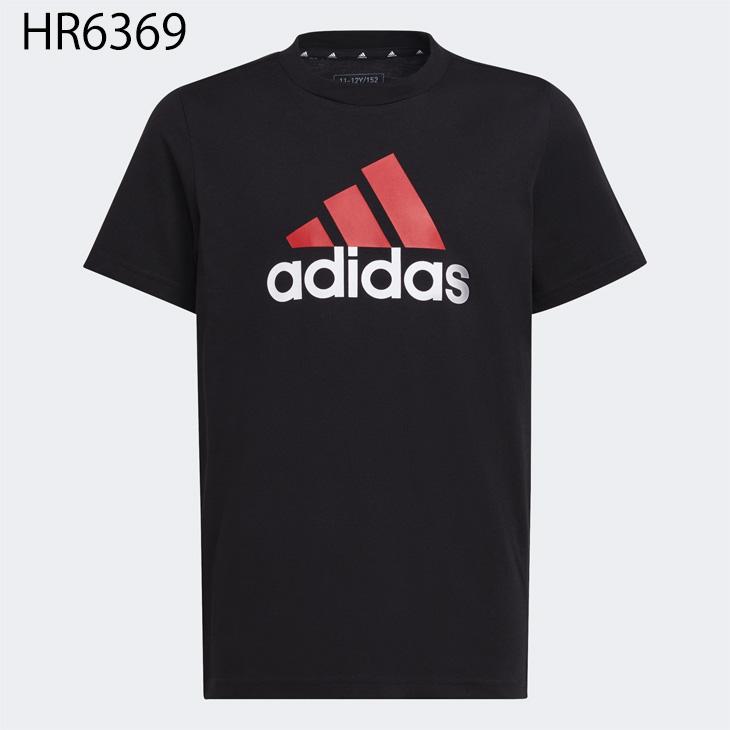 アディダス キッズ 半袖Tシャツ adidas ジュニア 140-160cm 子供服 ビッグロゴ プリントT 子ども 男の子 女の子 トレーニング スポーツウェア 運動 男児 /ECN72｜apworld｜02