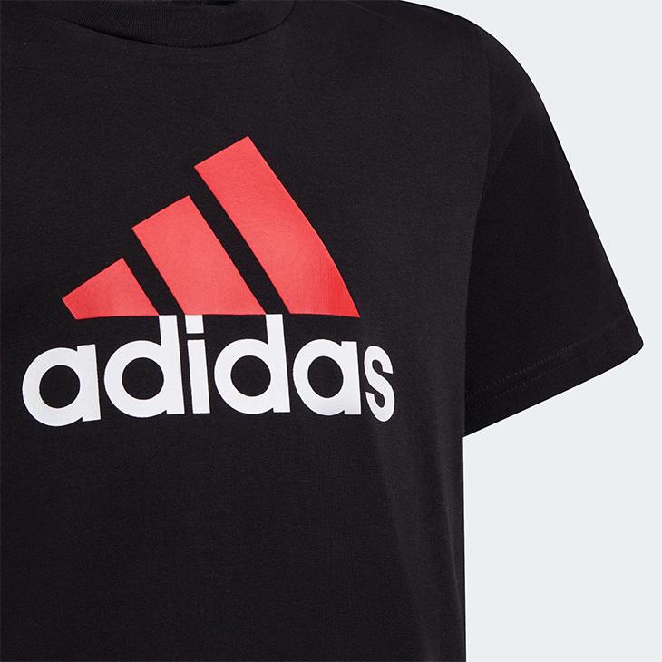 アディダス キッズ 半袖Tシャツ adidas ジュニア 140-160cm 子供服 ビッグロゴ プリントT 子ども 男の子 女の子 トレーニング スポーツウェア 運動 男児 /ECN72｜apworld｜08