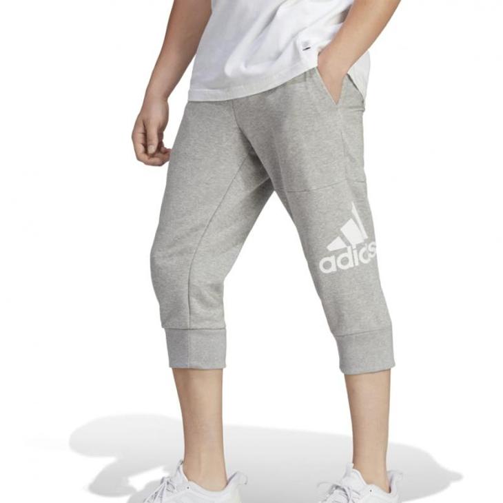アディダス スウェットパンツ 7分丈 メンズ adidas クロップドパンツ クォーターパンツ ビッグロゴ 3/4丈 トレーニング ジム 運動 男性  スポーツウェア /ECQ60
