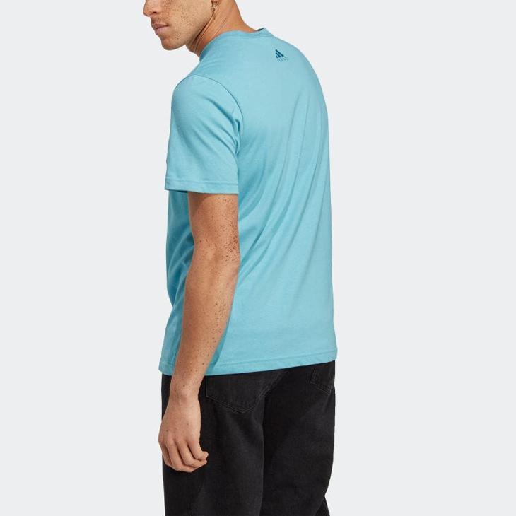 adidas（アディダス） 半袖 Tシャツ メンズ ロゴ プリントT スポーツ