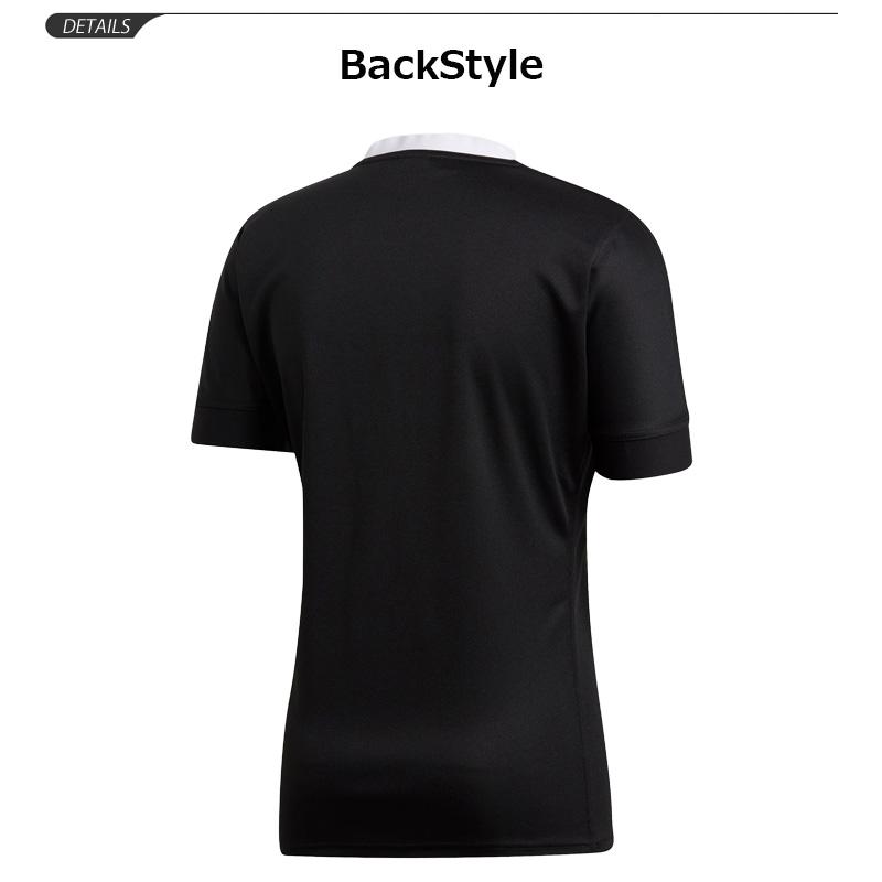 ラグビージャージー 半袖 メンズ アディダス adidas ALL BLACKS オール 