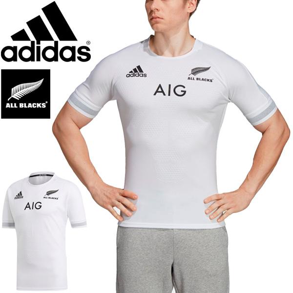 Web限定 ラグビージャージー 半袖 アウェイジャージー メンズ アディダス Adidas All Blacks オールブラックス 2ndジャージ 白 ホワイト スポーツウェア Ekx77 Cw3138 送料無料 Www Muslimaidusa Org