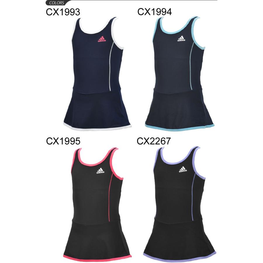 キッズ スクール水着 女の子 子どもアディダス Adidas ジュニア ガールズ スカートワンピース水着 水泳 プール 子供用 100 160cm 女児 Ele64 返品不可 Apworld 通販 Paypayモール