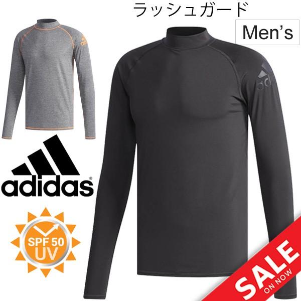 ラッシュガード 長袖 メンズ アディダス Adidas スイムウェア 男性 プール 海水浴 レジャー マリンスポーツ アクティビティ Uvカット Eng30 返品不可 Eng30 Apworld 通販 Yahoo ショッピング
