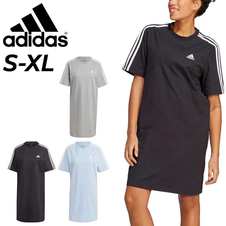 adidas アディダス 半袖 ワンピース レディース Tシャツ