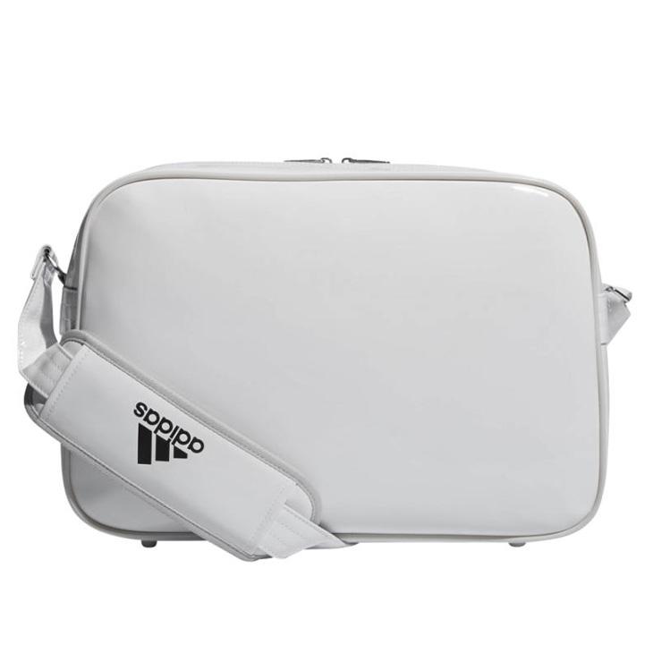 adidas エナメルバッグ Mサイズ 18L ショルダーバッグ