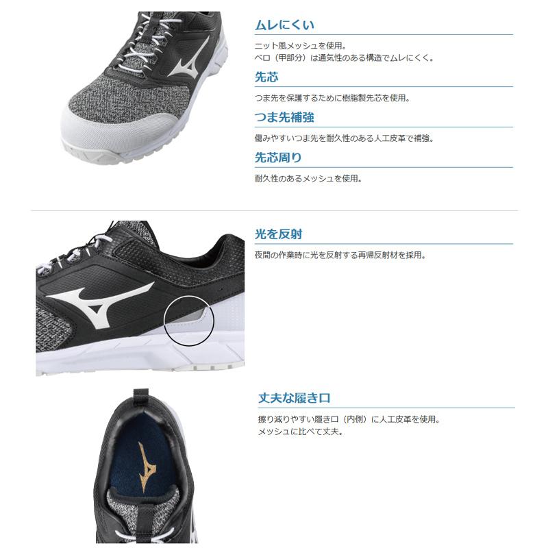 未使用品】ミズノ MIZUNO 安全靴 ES31L F1GA190345 Amazon.co.jp