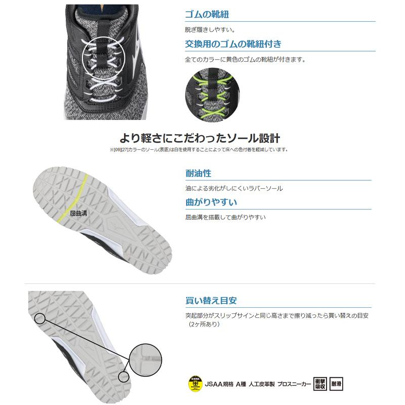 MIZUNO（ミズノ） 作業靴 3E相当 安全靴 メンズ/mizuno オールマイティ