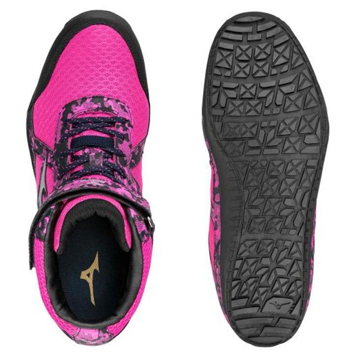 MIZUNO 作業靴 3E相当 ハイカット メンズ ワーキングシューズ