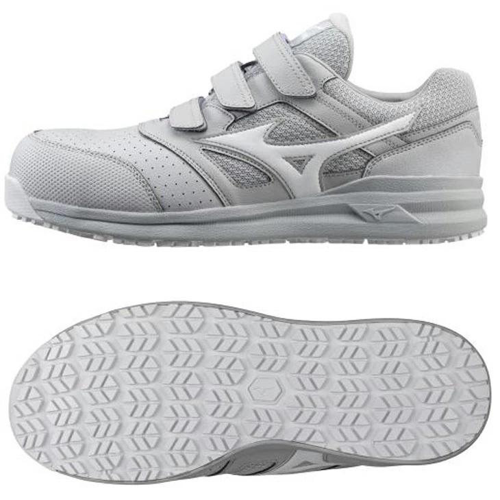 ワーキングシューズ メンズ 作業靴 くつ クツ 3E相当 シューズ/ミズノ mizuno オールマイティLS2 22L ベルトタイプ プロスニーカー/衝撃吸収 耐滑 JSAA A種 人工皮革製/F1GA2101 MIZUNO（ミズノ） ワーキングシューズ メンズ 作業靴 3E相当 シューズ