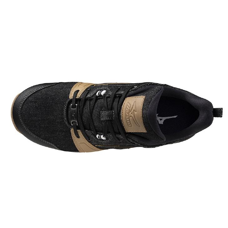 ミズノ 作業靴 3E相当 メンズ ワーキングシューズ mizuno オールマイティLS2 11L デニム ひも靴 ゴム底 耐油性 衝撃吸収 防滑 男性 安全靴 プロスニーカー JSAA規格 A種 合格品 建設業 製造業 普通作業用 ブランド くつ/F1GA2414 MIZUNO（ミズノ） 作業靴 3E相当 メンズ ワーキングシューズ オール