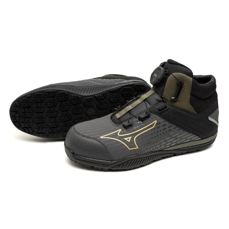 MIZUNO ミズノ 作業靴 メンズ 3E相当 ハイカット ワーキング