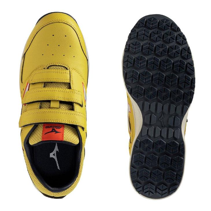 MIZUNO（ミズノ） 作業靴 安全靴 メンズ 3本ベルト 3E相当 ワーキング