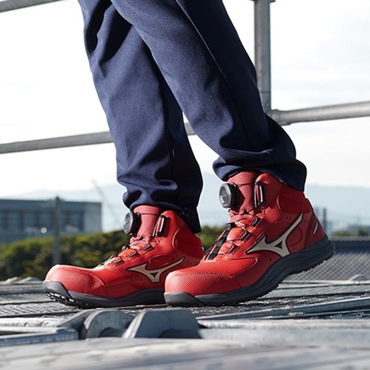 MIZUNO（ミズノ） 安全靴 作業靴 メンズ 3E相当 ワーキングシューズ