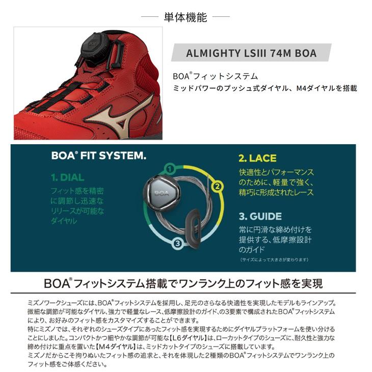 MIZUNO（ミズノ） 安全靴 作業靴 メンズ 3E相当 ワーキングシューズ