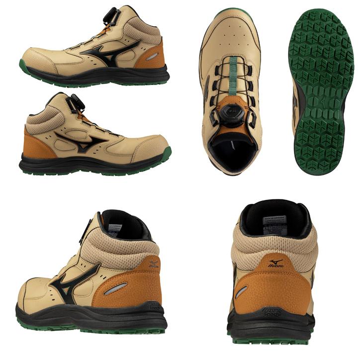 MIZUNO（ミズノ） 安全靴 作業靴 メンズ 3E相当 ワーキングシューズ