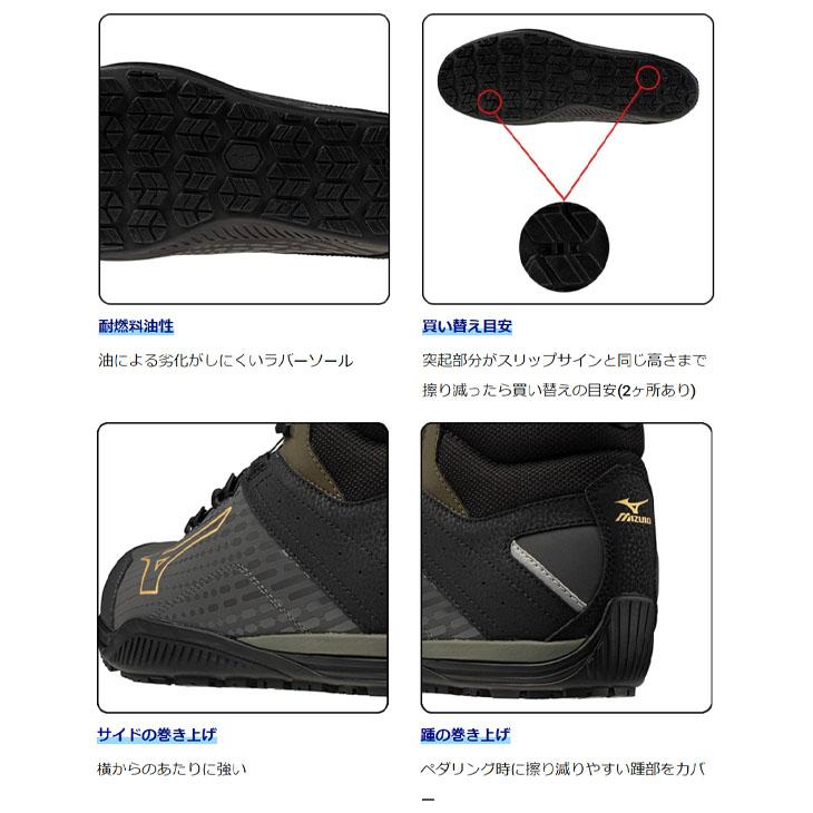 MIZUNO（ミズノ） 作業靴 安全靴 メンズ 3E相当 ワーキングシューズ