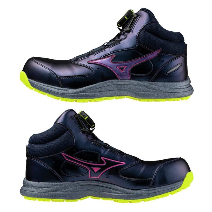 MIZUNO（ミズノ） 安全靴 限定モデル メンズ 3E相当 ミッドカット 作業