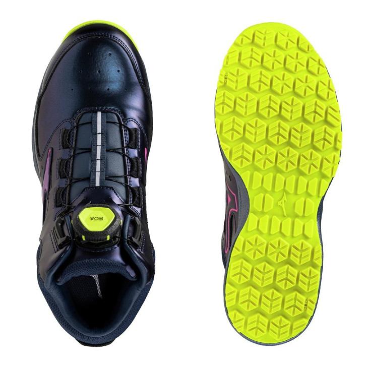 MIZUNO（ミズノ） 安全靴 限定モデル メンズ 3E相当 ミッドカット 作業