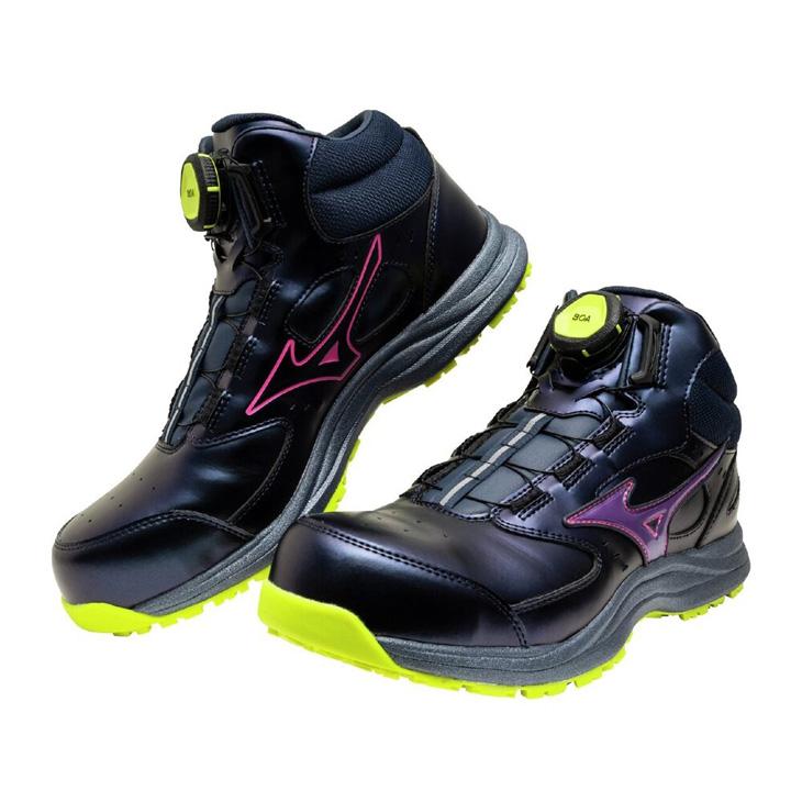 MIZUNO（ミズノ） 安全靴 限定モデル メンズ 3E相当 ミッドカット 作業