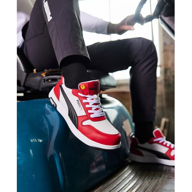 プーマワーク 安全靴 メンズ 3E(EEE)相当 セーフティーシューズ PUMA SAFETY HERITAGE フロントコートロー 作業靴 先芯 JSAA規格 A種 プロスニーカー /fclow | PUMA | 07
